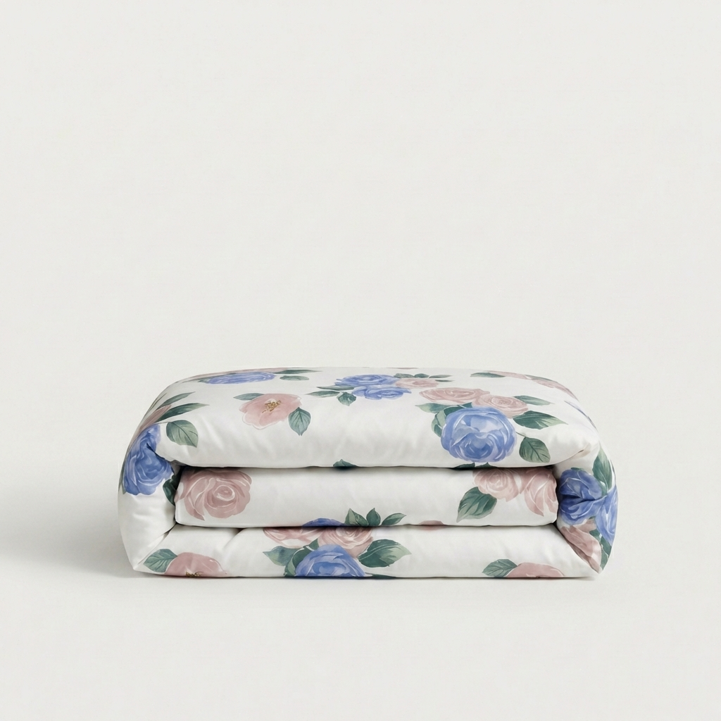 Housse de couette percale de coton - Jardin