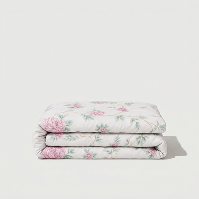 Housse de couette percale de coton - Jardin