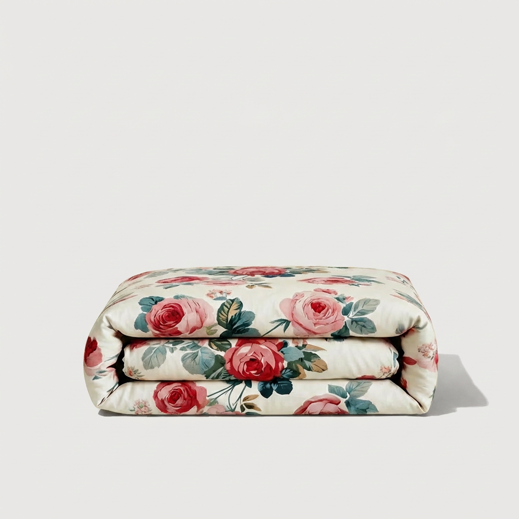 Housse de couette percale de coton - Jardin