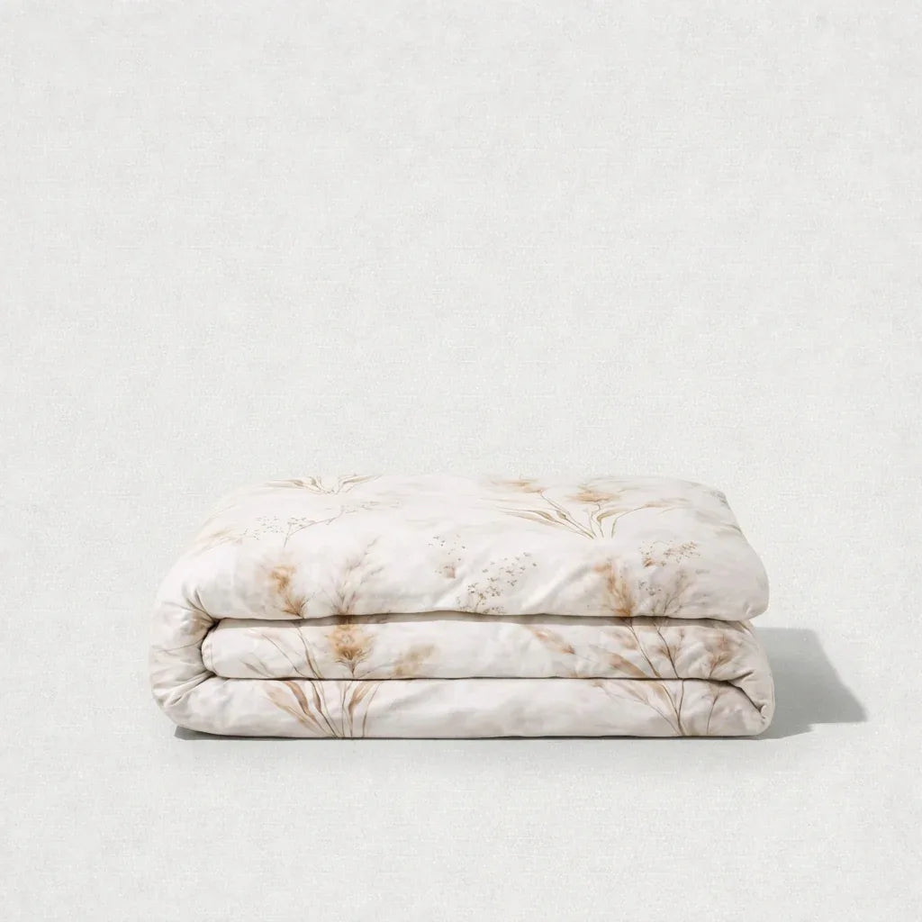 Housse de couette polycoton renforcé - d'Or en Nuances d'Or – Linge de lit - MaisonTextile