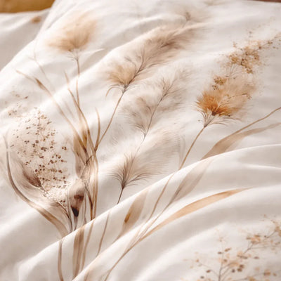 Housse de couette polycoton renforcé - d'Or en Nuances d'Or – Linge de lit - MaisonTextile