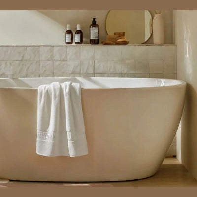 Serviette de bain 100 % Coton