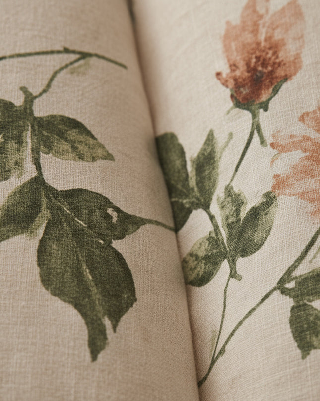 Parure en percale de coton - Jardin