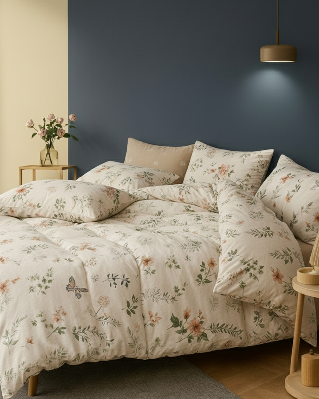 Parure en percale de coton - Jardin