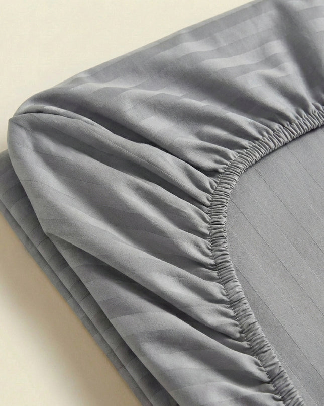 Drap-housse en satin de coton - Uni