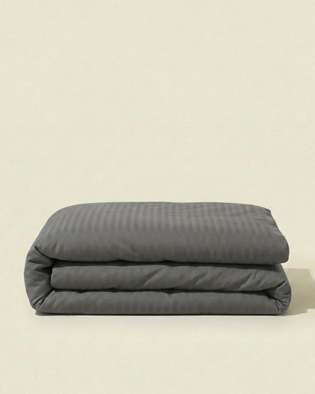 Housse de couette en satin de coton deluxe