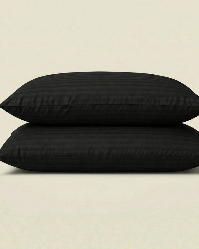 Taies d'oreiller en satin de coton