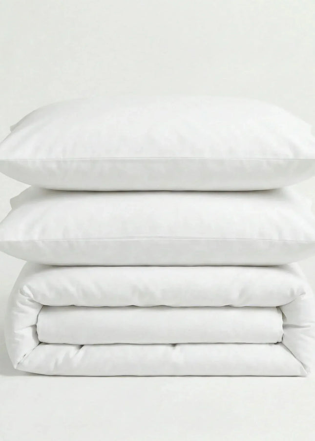 Parure en percale de coton - Unie