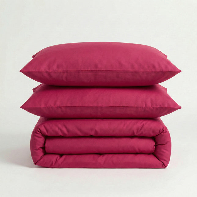 Parure en percale de coton - Unie