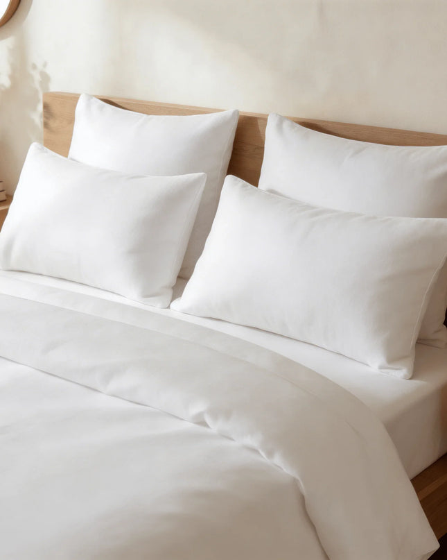 Parure en percale de coton - Unie