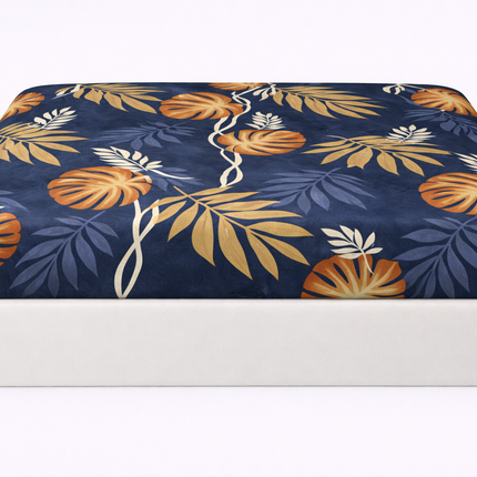 Cearșaf simplu cu elastic din percală de bumbac cu 100 de fire – Moliciune, prospețime și eleganță 