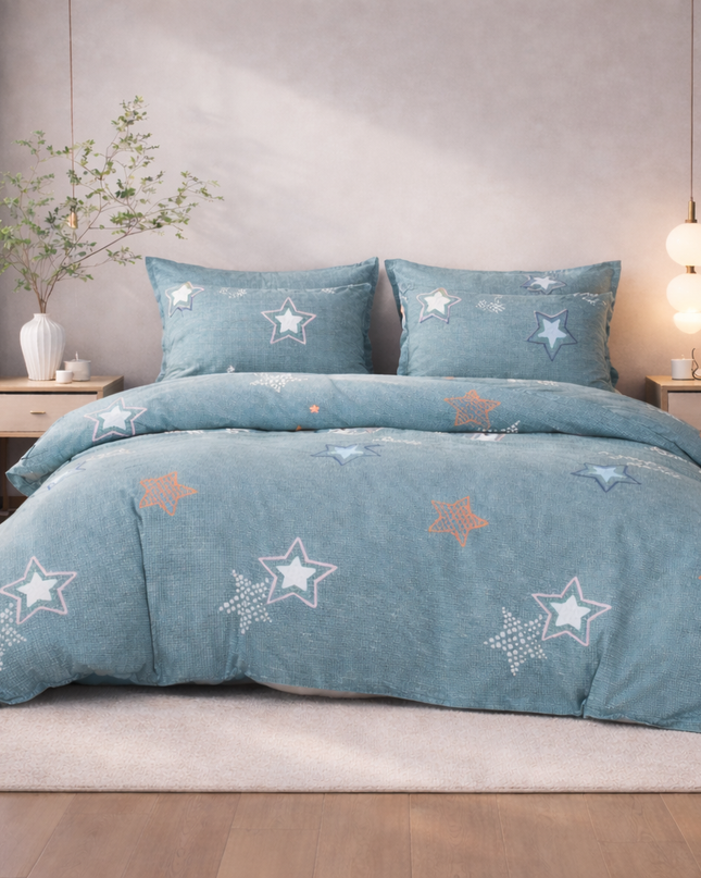 Parure en percale de coton - Stars