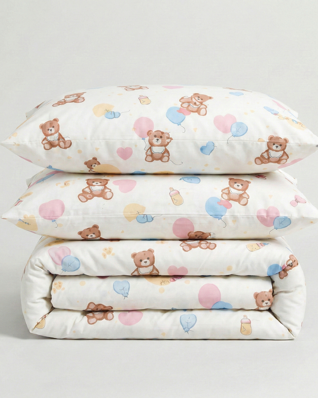 Parure de lit en percale de coton - Petit