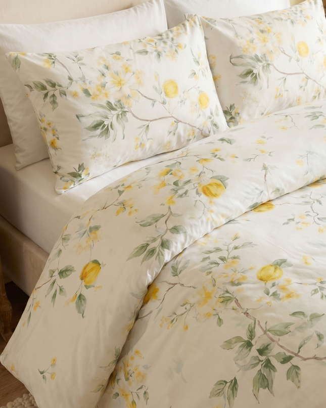 Parure en percale de coton - Jardin Signature