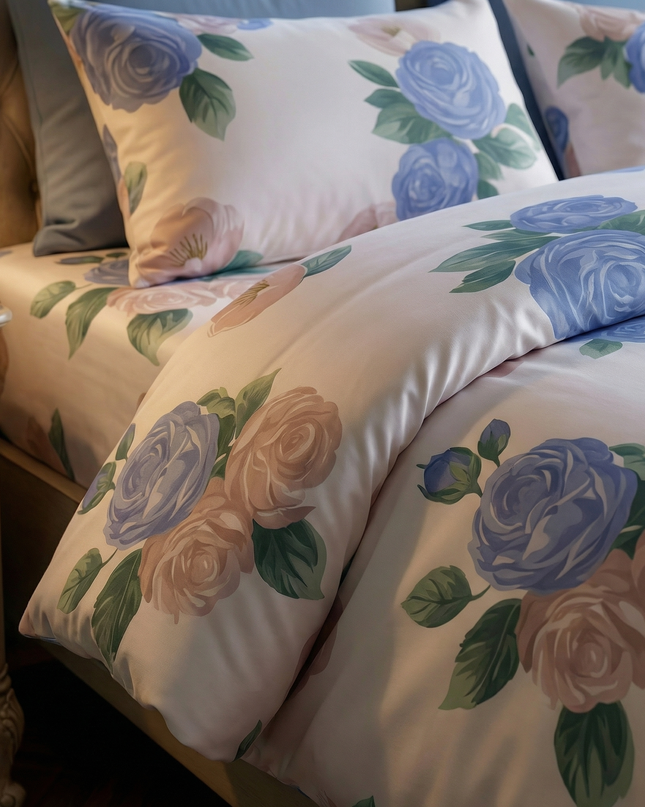 Parure en percale de coton - Jardin