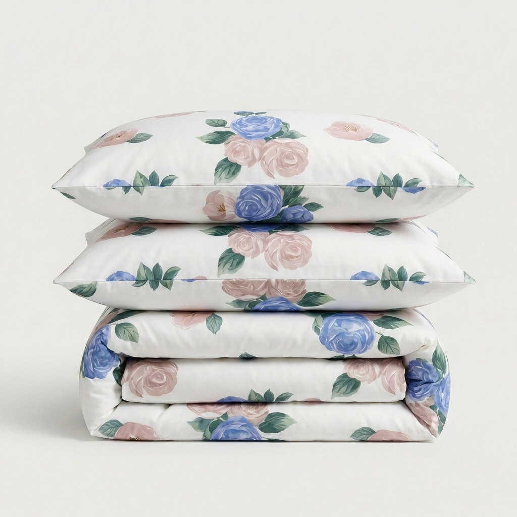 Parure en percale de coton - Jardin
