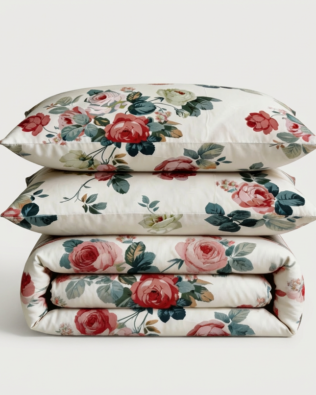 Parure en percale de coton - Jardin Signature