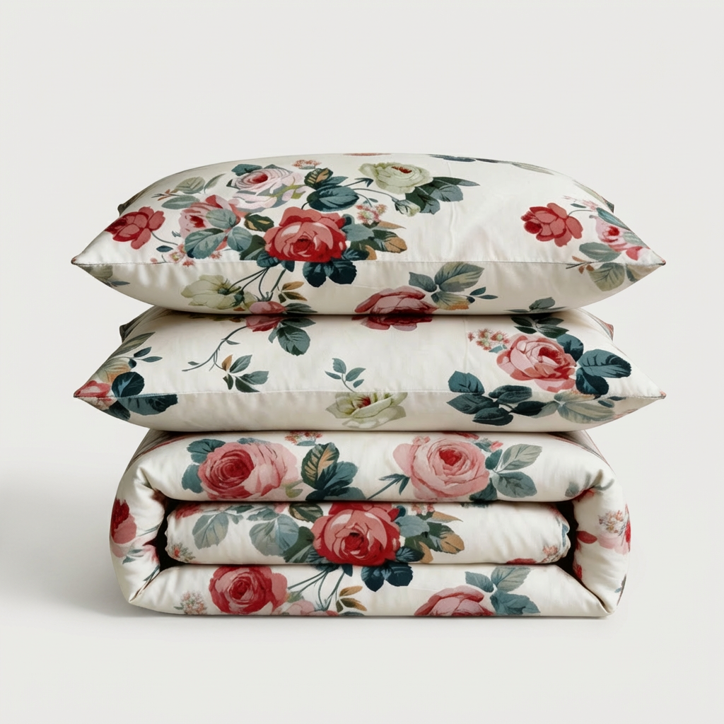 Parure en percale de coton - Jardin Signature
