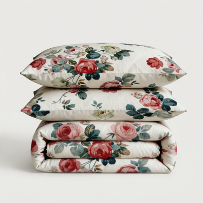 Parure en percale de coton - Jardin Signature