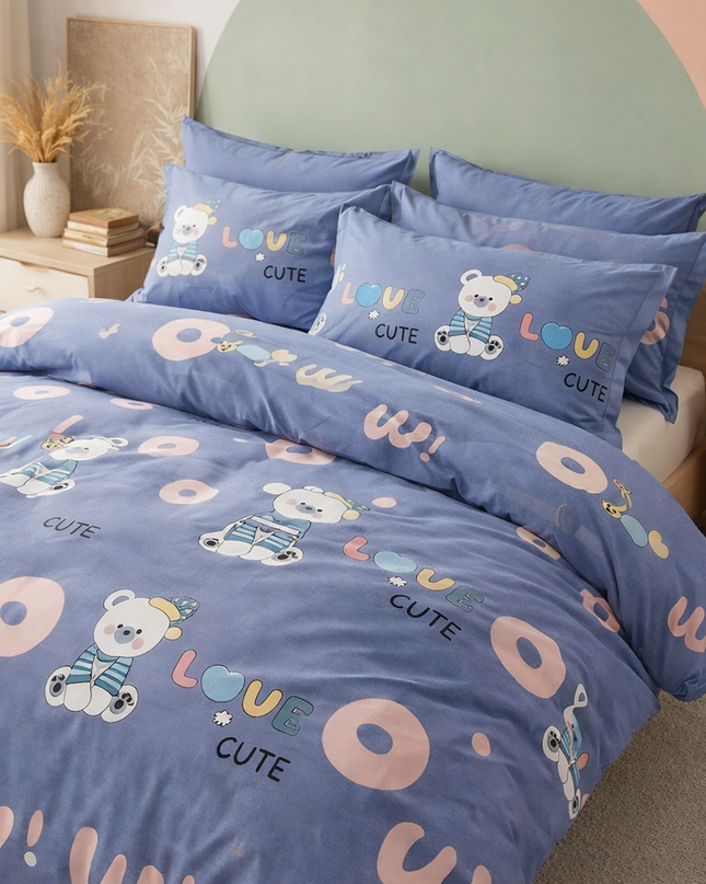 Parure en percale de coton - Ourson