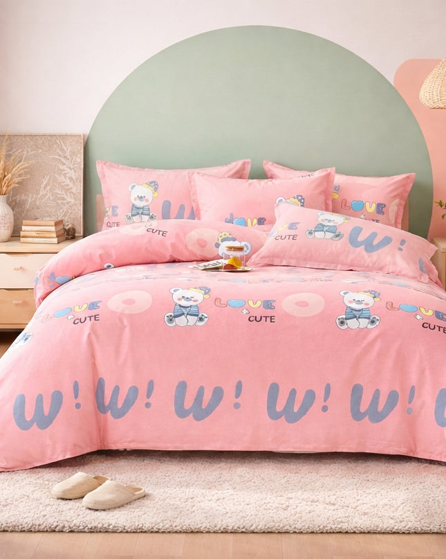 Parure en percale de coton - Ourson