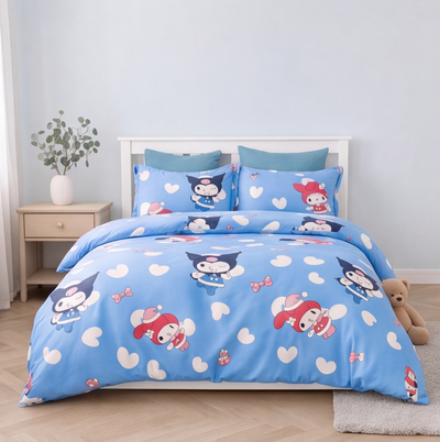 Parure de lit enfant Tokyo, ambiance chambre - Maison Textile