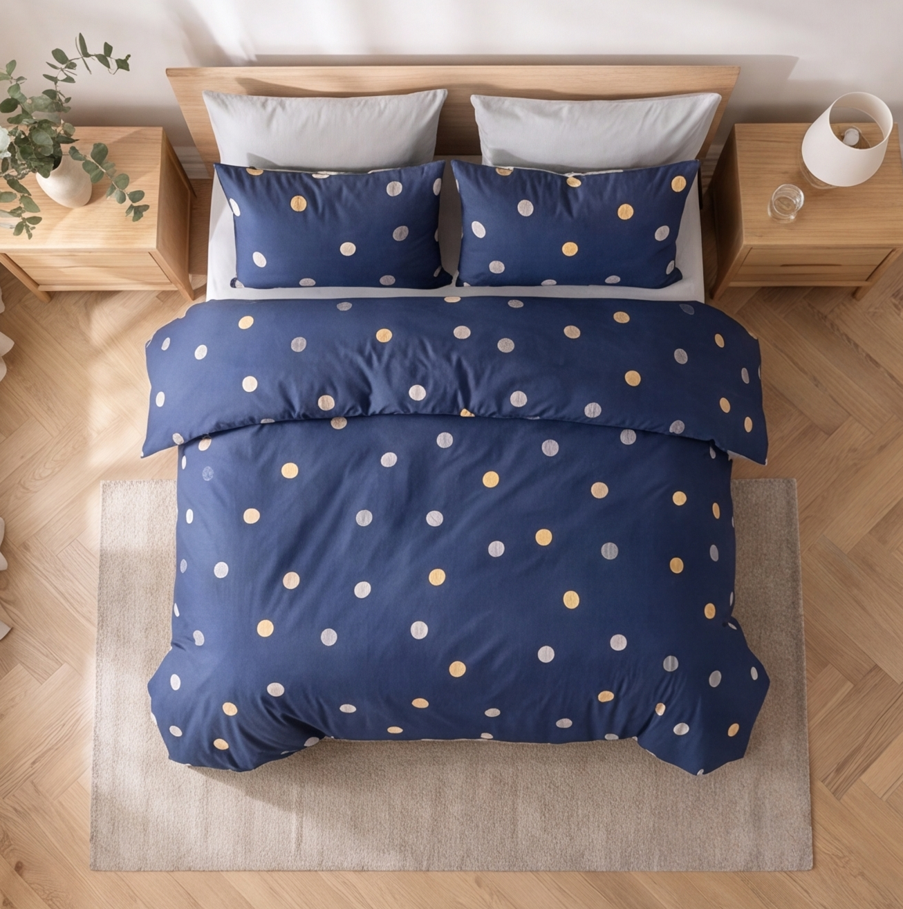 Lenjerie de pat Bumbac Percal – Perle