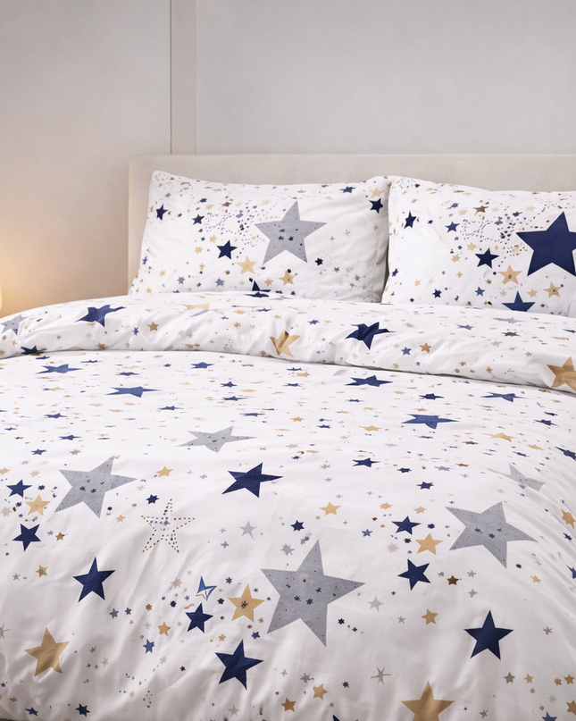 Parure en polycoton renforcé - Stars