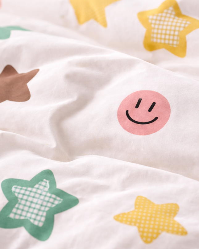 Parure en percale de coton - Stars