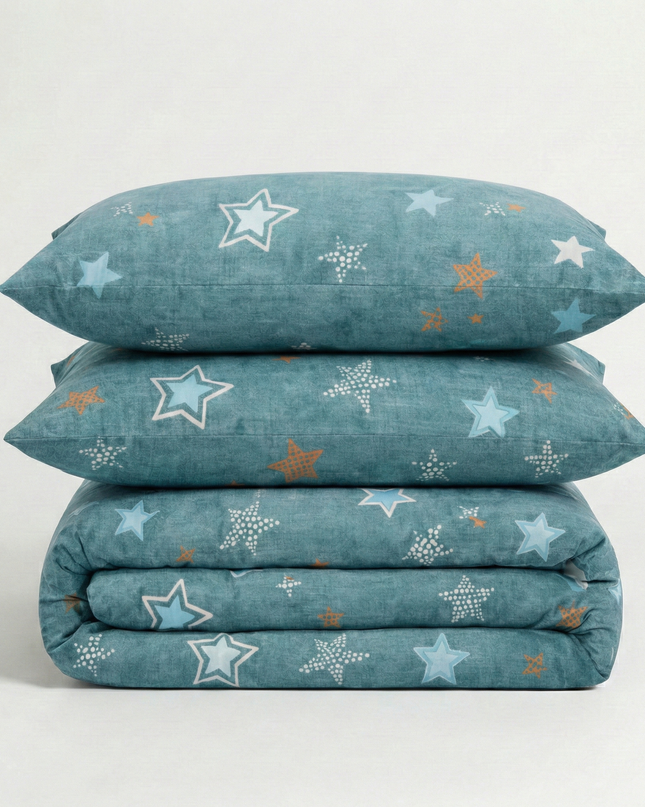 Parure en percale de coton - Stars