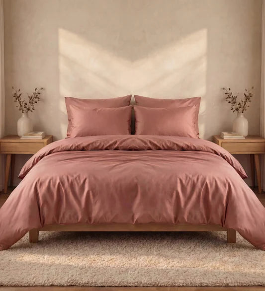 Drap-Housse en percale de Coton – Uni