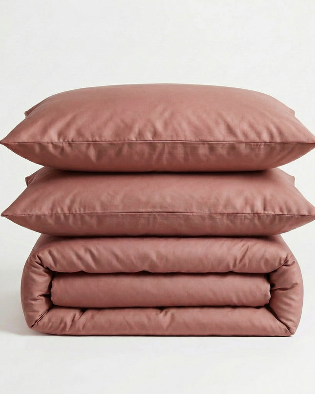 Parure en percale de coton - Unie