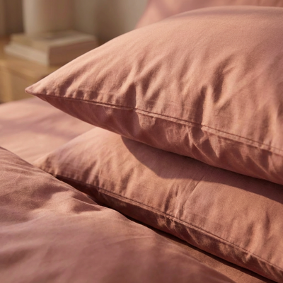 Parure en percale de coton - Unie