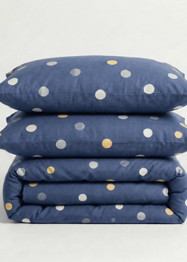 Parure en percale de coton - Graphica en Graphica Constellation – Linge de lit haut de gamme - MaisonTextile