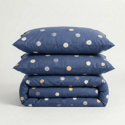 Parure en percale de coton - Graphica en Graphica Constellation – Linge de lit haut de gamme - MaisonTextile