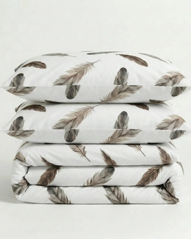 Parure en polycoton renforcé - d'Or en Plume d'Or – Linge de lit - MaisonTextile