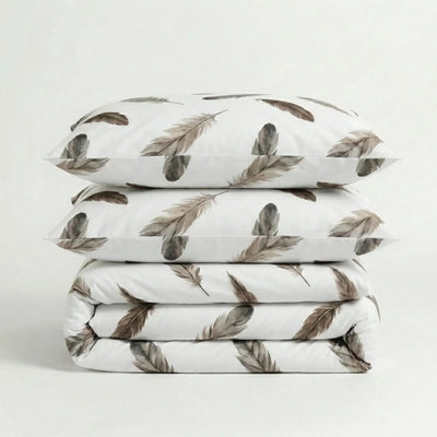 Parure en polycoton renforcé - d'Or en Plume d'Or – Linge de lit - MaisonTextile