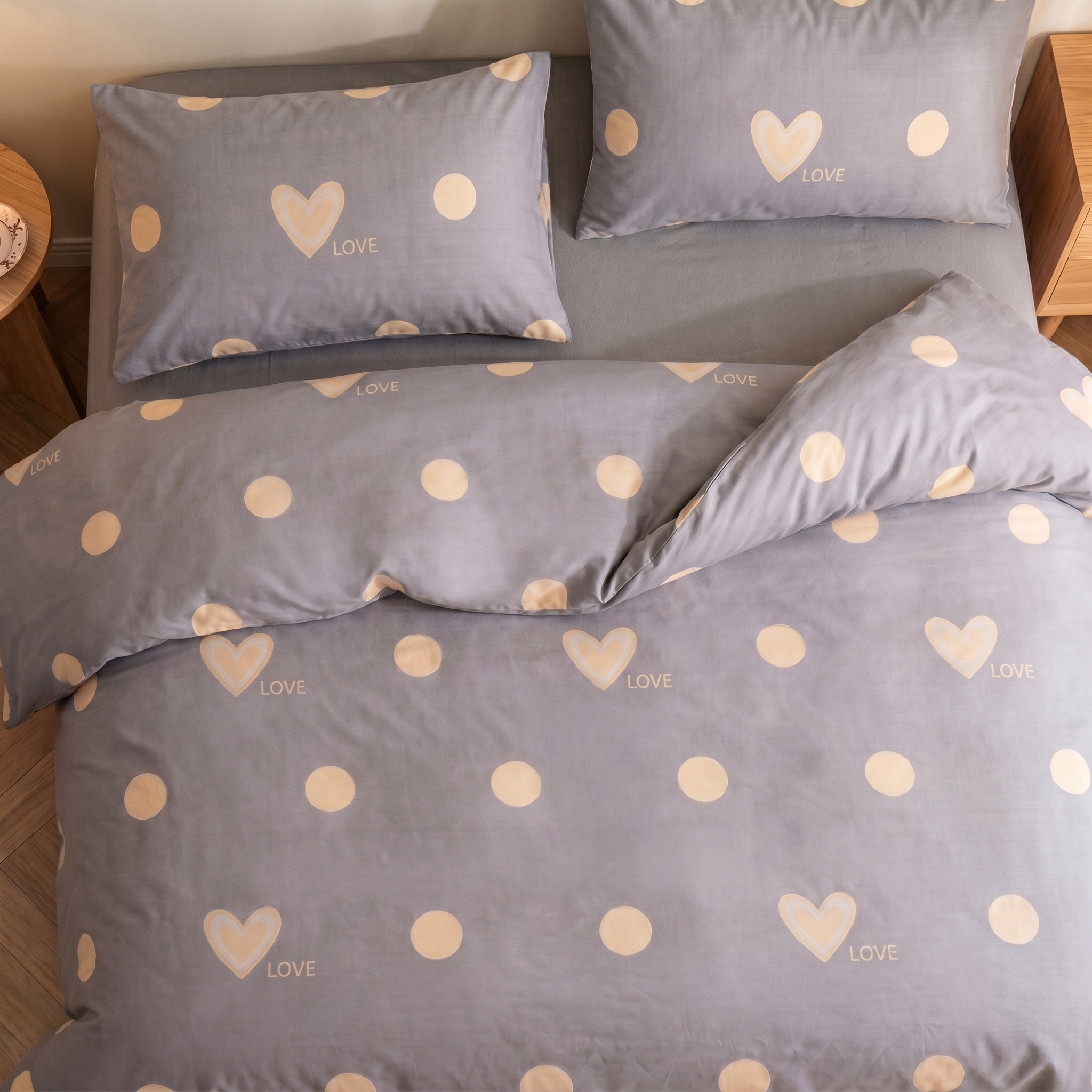 Love Signature - Lenjerie de pat Bumbac Percal 