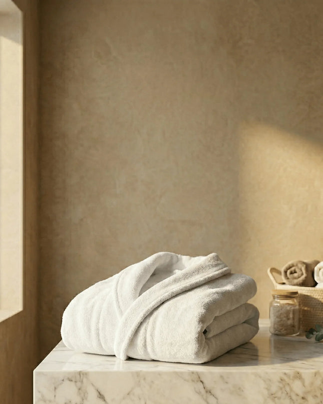 Peignoir de Bain Coton Premium en Taille universelle (style hôtel) – - MaisonTextile