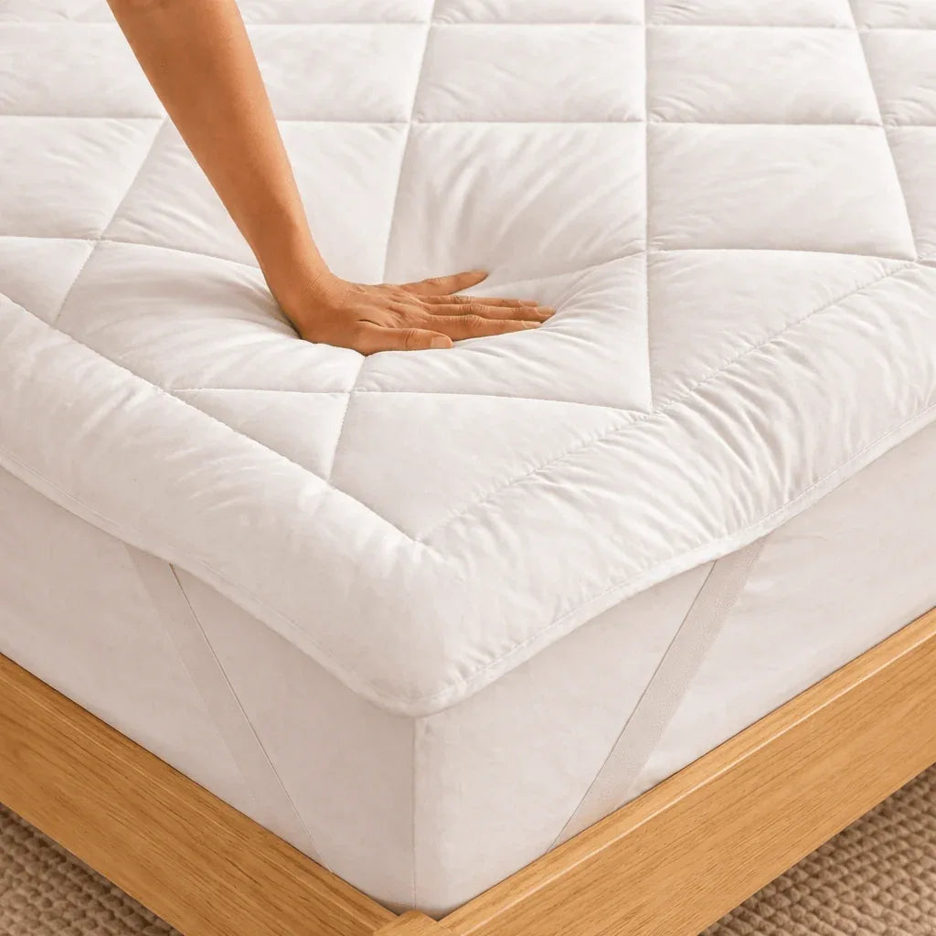 Protège - Matelas Matelassé Épais - Confort Premium et Douceur en 140x200 – - MaisonTextile
