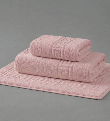 Serviettes de bain 100 % Coton en Lila – - MaisonTextile