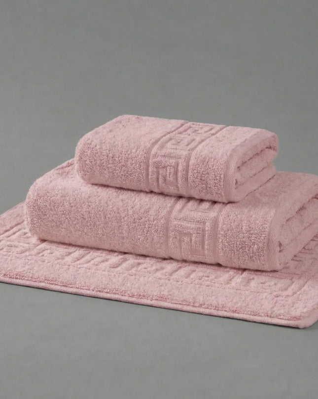 Serviettes de bain 100 % Coton en Lila – - MaisonTextile