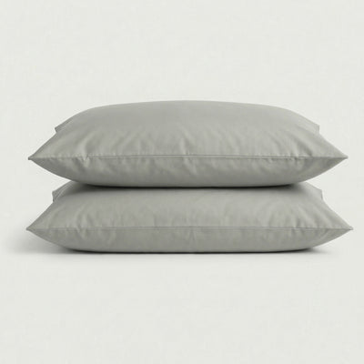 Taies d'oreiller percale de coton - Uni