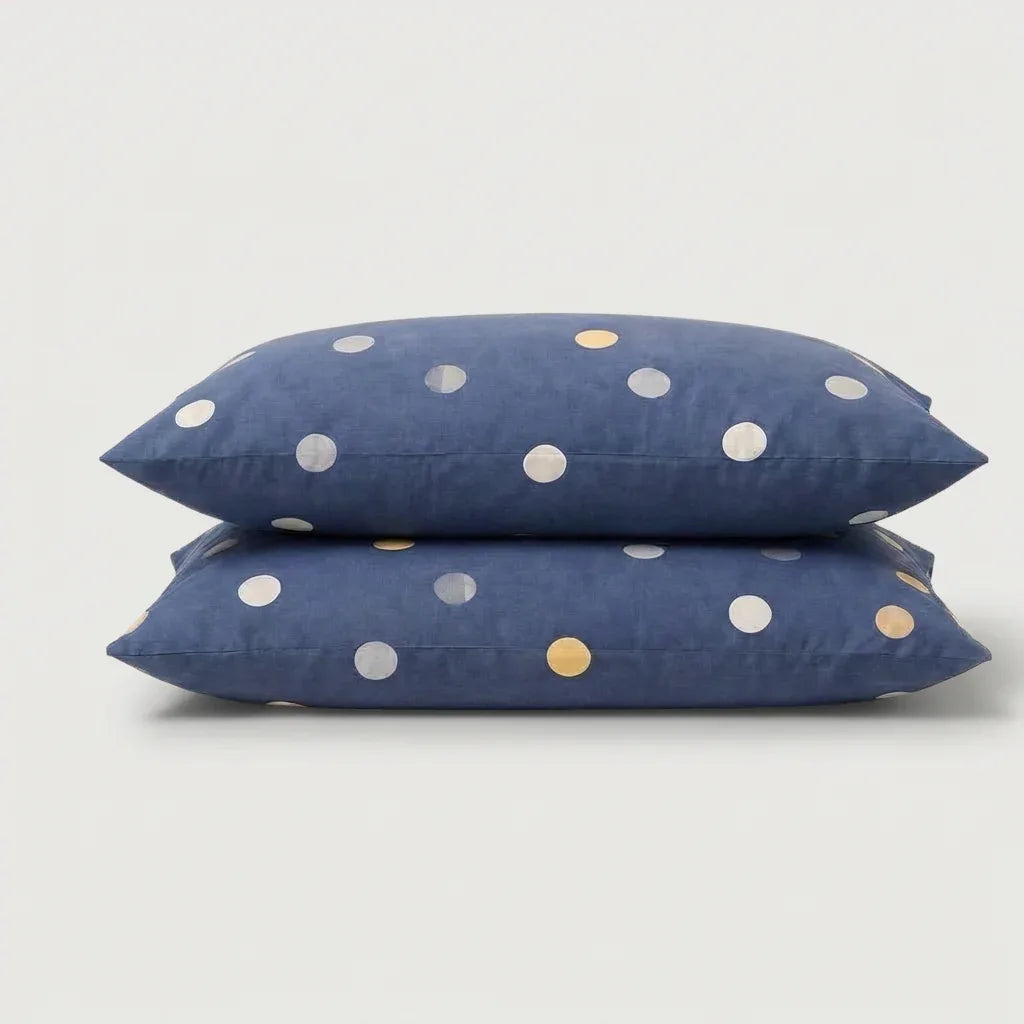 Taies d'oreiller percale de coton - Graphica en Graphica Constellation – - MaisonTextile