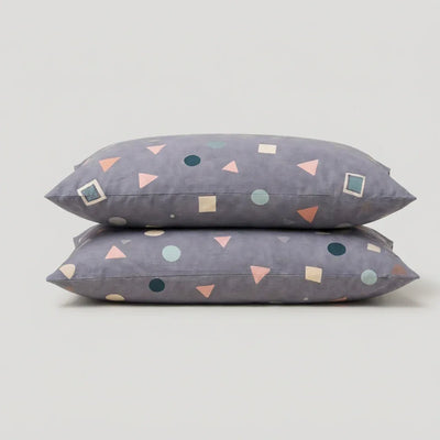 Taies d'oreiller percale de coton - Graphica en Graphica Prisma – - MaisonTextile