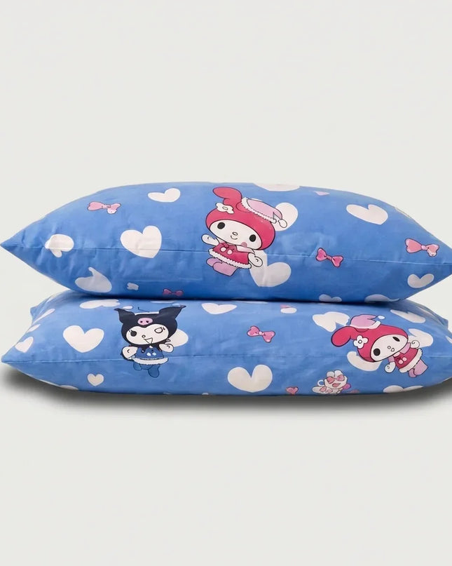 Taies d'oreiller percale de coton - Petit en Petite Mignonnerie – - MaisonTextile