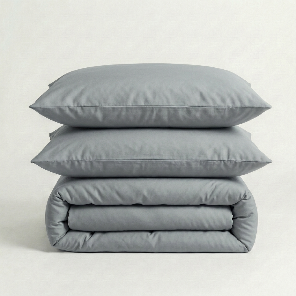 Parure en percale de coton - Unie