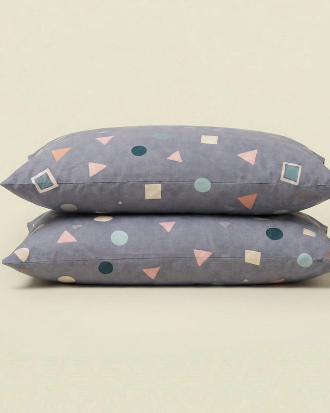 Taies d'oreiller percale de coton - Graphica