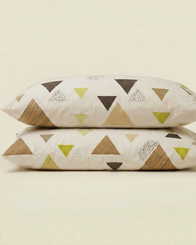 Taies d’oreiller polycoton renforcé - Graphica