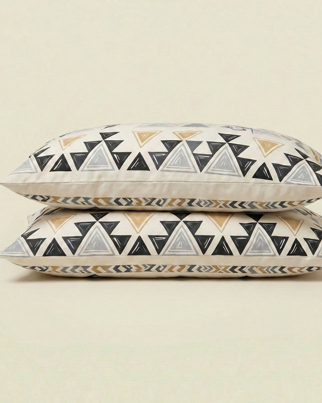 Taies d’oreiller polycoton renforcé - Graphica